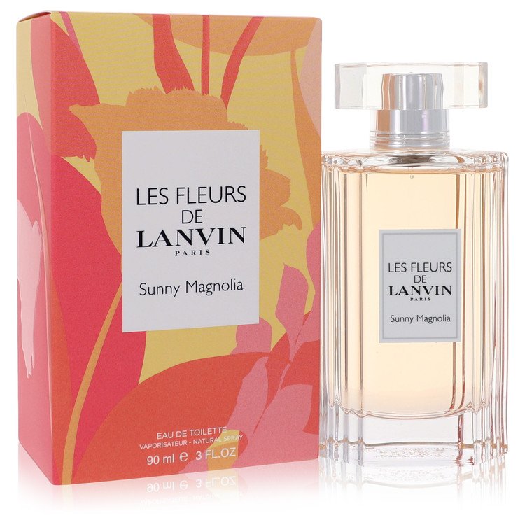 Les Fleurs De Lanvin Sunny Magnolia by Lanvin - Eau De Toilette Spray 3 oz 90 ml for Women