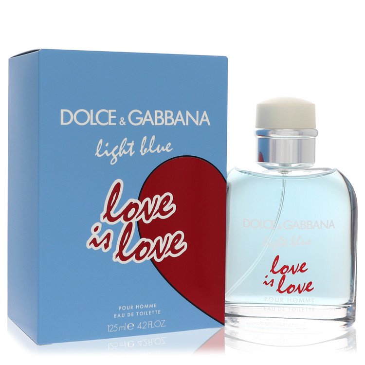 Light Blue Love Is Love by Dolce & Gabbana Men Eau De Toilette Spray 4.2 oz Image