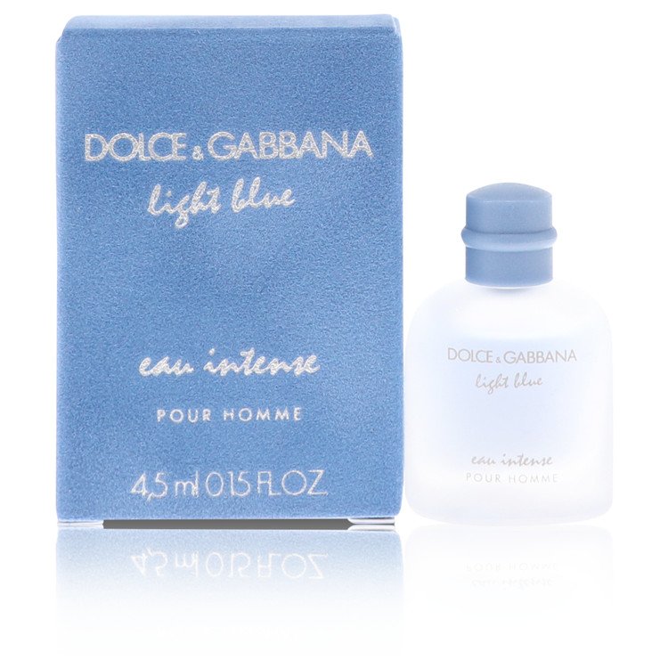 Light Blue Eau Intense by Dolce & Gabbana - Mini EDP .15 oz 4 ml for Men
