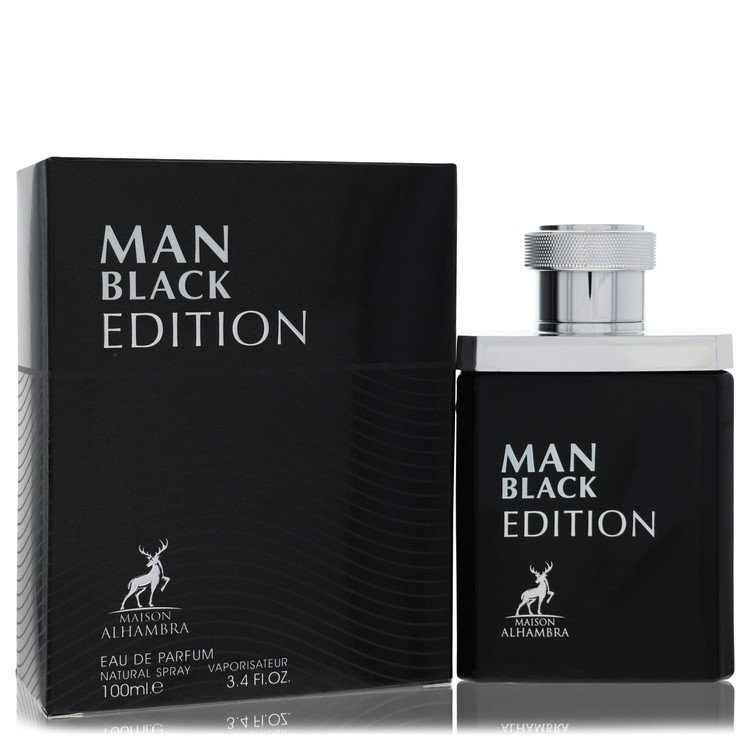 MAISON ALHAMBRA MAN BLACK EDITION 100ML EAU DE PARFUM SPRAY BRAND NEW & SEALED - Image 3