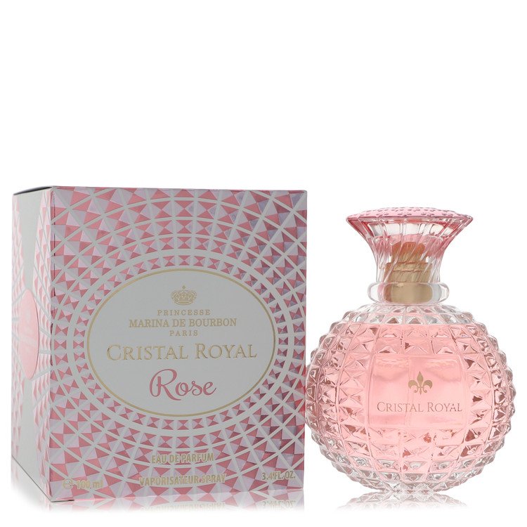 Marina De Bourbon Cristal Royal Rose Perfume 100 ml EDP Spray for Women
