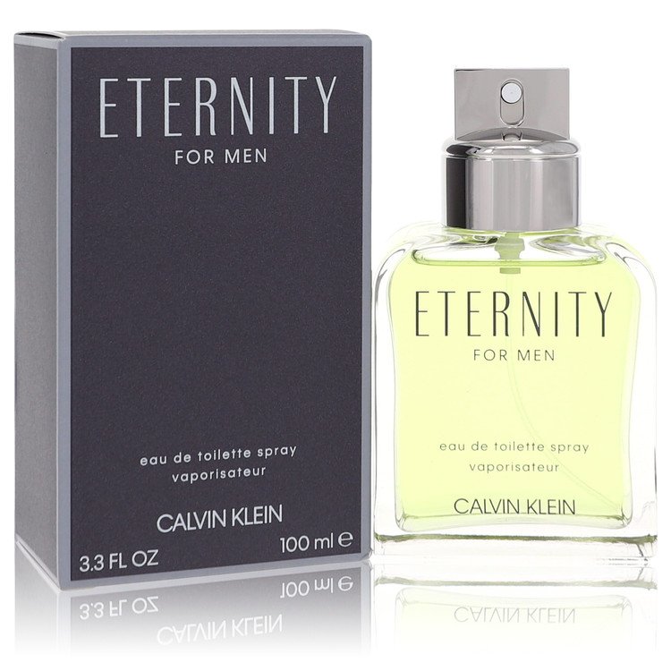 ETERNITY by Calvin Klein - Eau De Toilette Spray 3.4 oz 100 ml for Men