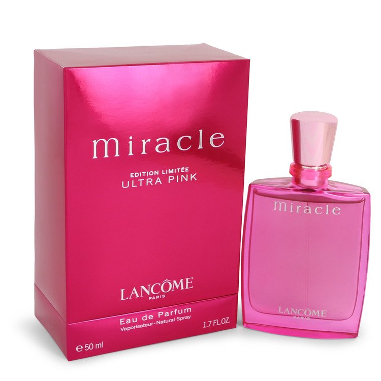 Miracle Ultra Pink Perfume by Lancome 50 ml EDP Spay for Women