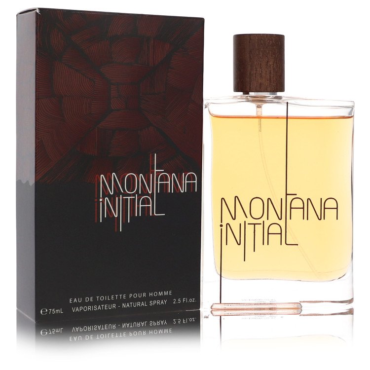 Montana Initial Cologne by Montana 75 ml Eau De Toilette Spray for Men