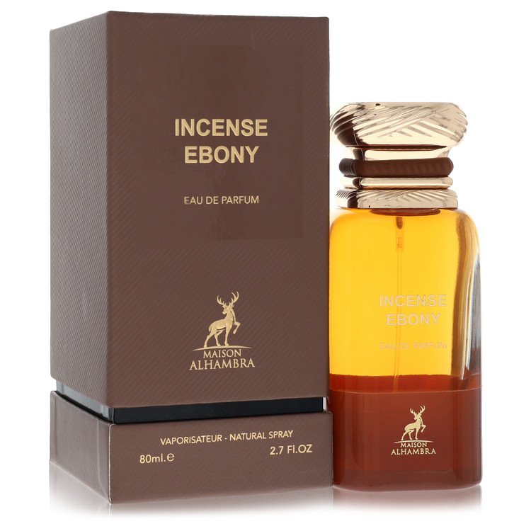 Authentic Maison Alhambra Incense Ebony Eau De Parfum Spray (Unisex) 2.7 oz Outlet Batch Verified Bottle