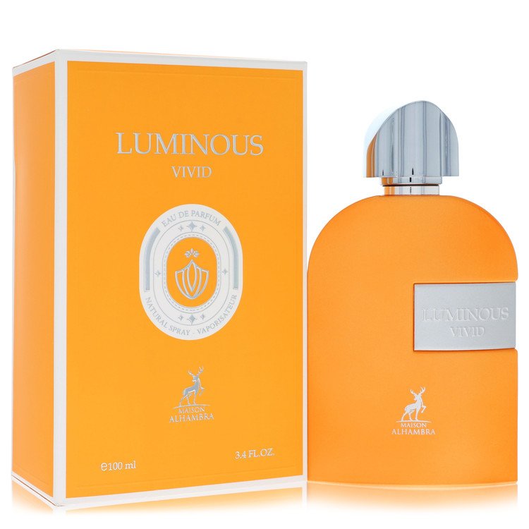 Authentic Maison Alhambra Luminous Vivid Eau De Parfum Spray (Unisex) 3.4 oz Outlet Batch Verified Bottle