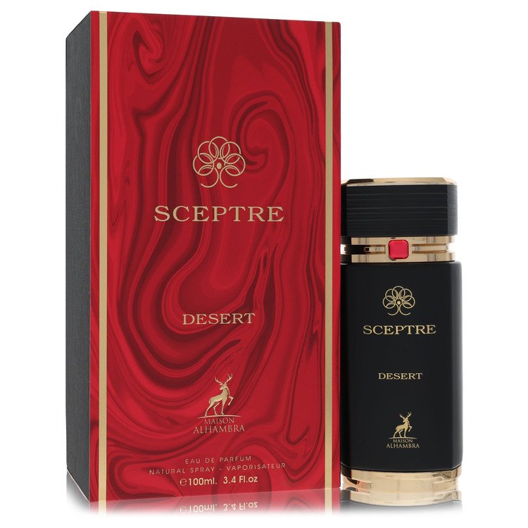 Authentic Maison Alhambra Sceptre Desert Eau De Parfum Spray (Unisex) 3.4 oz Outlet Batch Verified Bottle