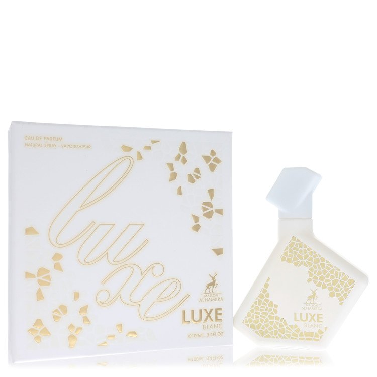 Authentic Maison Alhambra Luxe Blanc Eau De Parfum Spray (Unisex) 3.4 oz Outlet Batch Verified Bottle