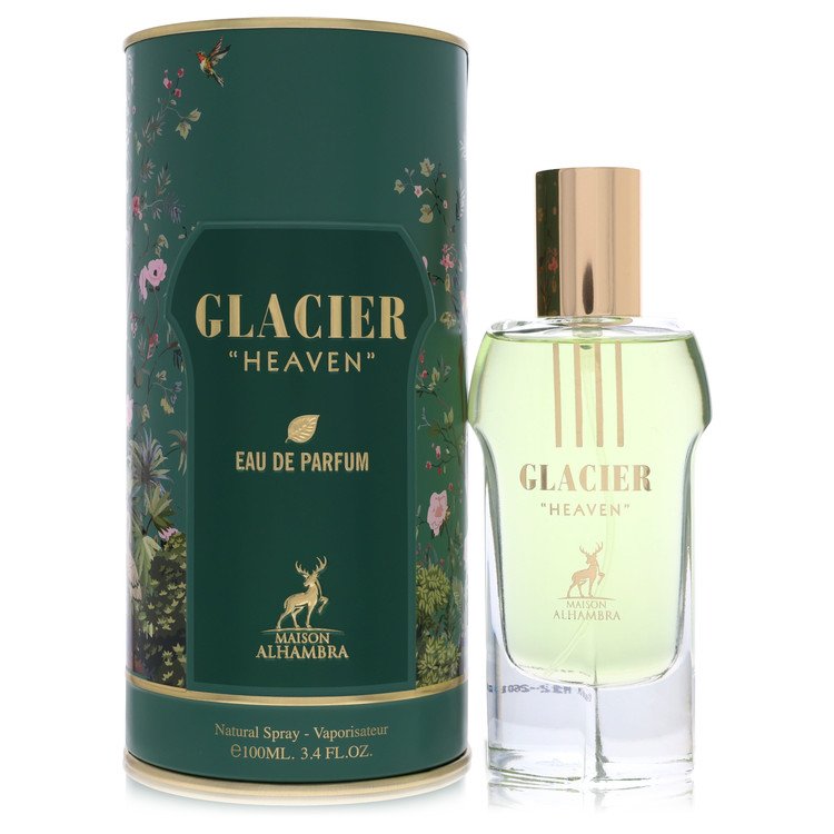 Authentic Maison Alhambra Glacier Heaven Eau De Parfum Spray (Unisex) 3.4 oz Outlet Batch Verified Bottle