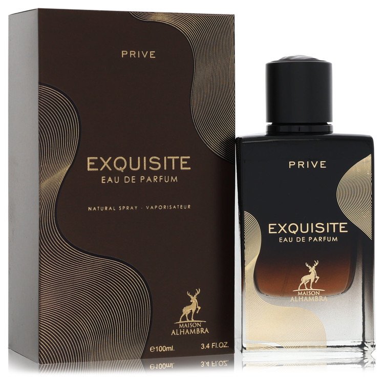 Authentic Maison Alhambra Exquisite Prive Eau De Parfum Spray (Unisex) 3.4 oz Outlet Batch Verified Bottle