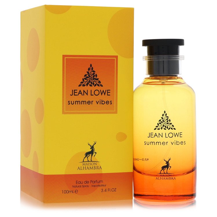 Authentic Maison Alhambra Jean Lowe Summer Vibes Eau De Parfum Spray (Unisex) 3.4 oz Outlet Batch Verified Bottle