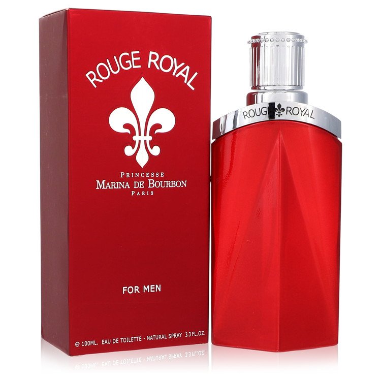 MARINA DE BOURBON Rouge Royal by Marina De Bourbon Men Eau De Toilette Spray 3.3 oz Image