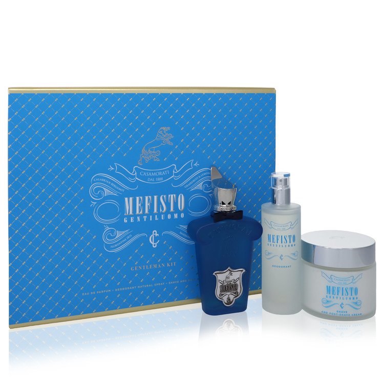 Mefisto Gentiluomo by Xerjoff Men Gift Set 3.4 oz Eau De Parfum Spray + 3.4 oz Deodorant Spray + 6.7 oz Shave and Post Shave Cream Image