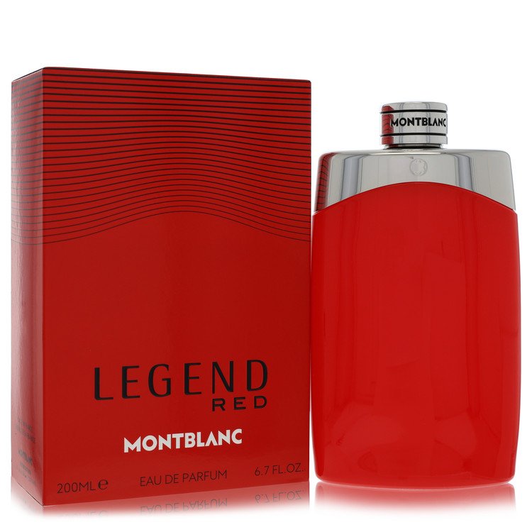 Authentic Mont Blanc Montblanc Legend Red Eau De Parfum Spray 6.7 oz Outlet Batch Verified Bottle
