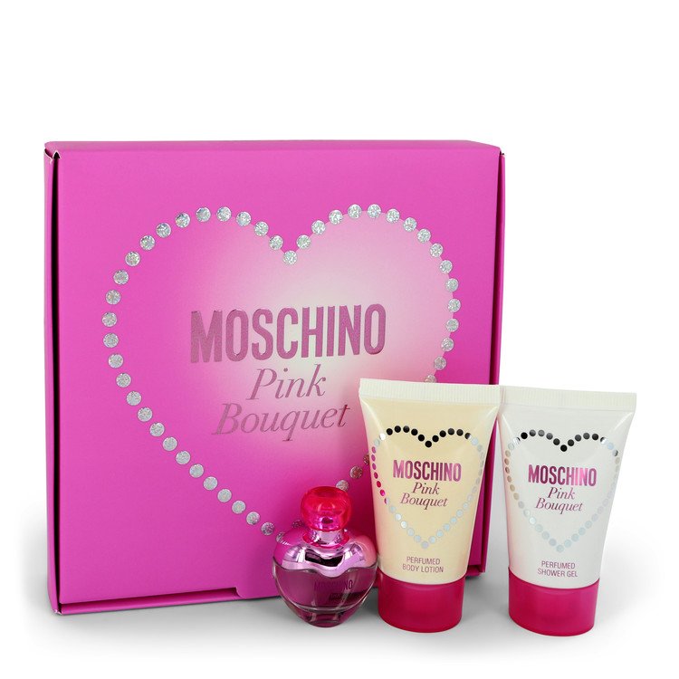 EAN 8011003808342 product image for Moschino Pink Bouquet for Women, Gift Set (.17 oz Mini EDT + 0.8 oz Body Lotion  | upcitemdb.com