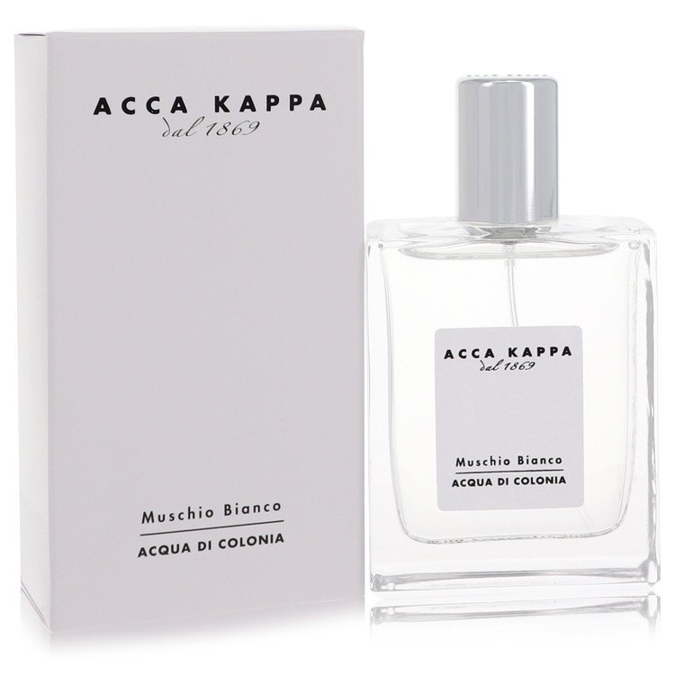 Muschio Bianco (White Musk/Moss) by Acca Kappa - Eau De Cologne Spray (Unisex) 1.7 oz 50 ml