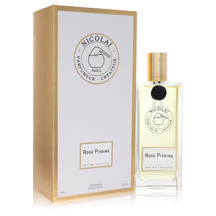 Rose Pivoine Perfume by Nicolai 100 ml Eau De Toilette Spray for Women