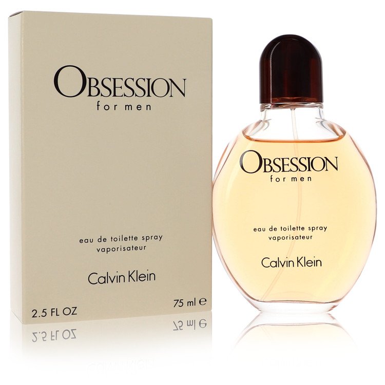 OBSESSION by Calvin Klein - Eau De Toilette Spray 2.5 oz 75 ml for Men