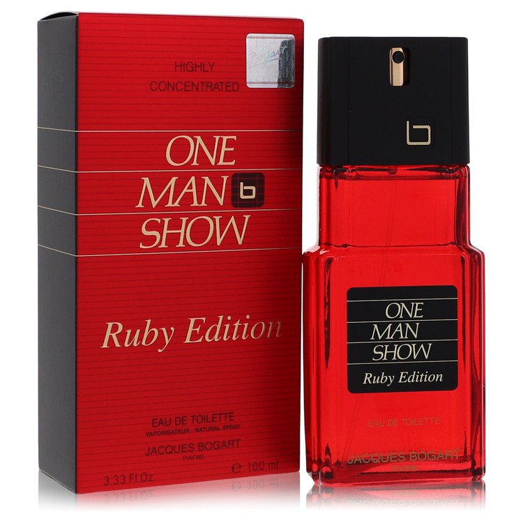 One Man Show Ruby Cologne by Jacques Bogart 100 ml EDT Spay for Men