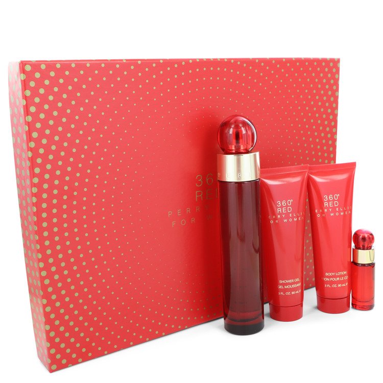 UPC 844061000063 product image for Perry Ellis 360 Red for Women, Gift Set (3.4 oz EDP Spray + 3 oz Body Lotion + 3 | upcitemdb.com