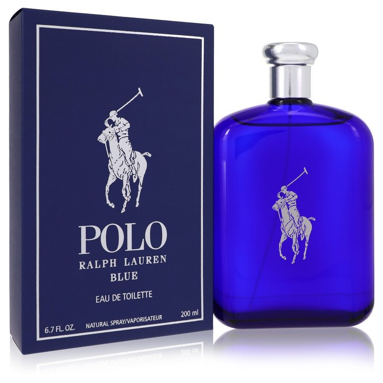 Polo Blue by Ralph Lauren - Eau De Toilette Spray 6.7 oz 200 ml for Men