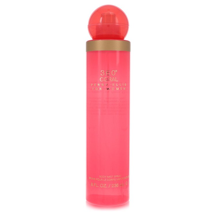 Perry Ellis 360 Coral by Perry Ellis Body Mist 8 oz For Women