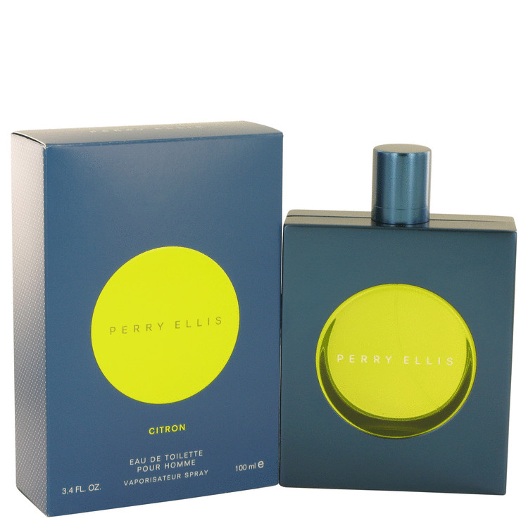 Perry Ellis Citron Cologne by Perry Ellis 100 ml EDT Spray for Men