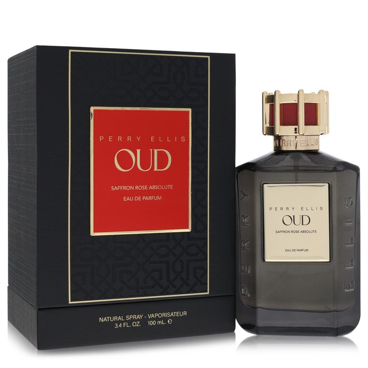 Perry Ellis Oud Saffron Rose Absolute Perfume 100 ml EDP Spray for Women