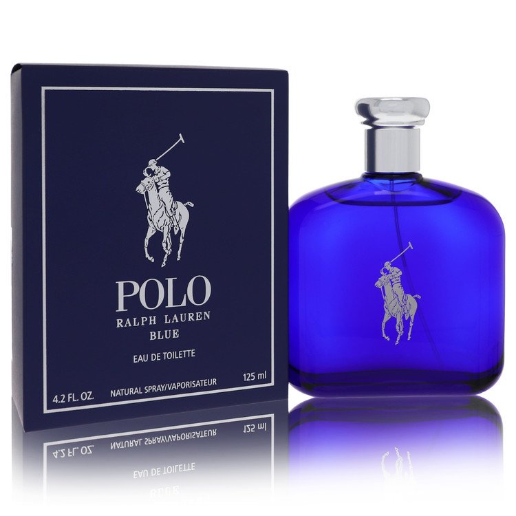 Polo Blue by Ralph Lauren - Eau De Toilette Spray 4.2 oz 125 ml for Men