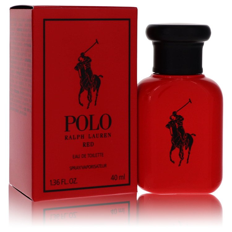 Polo Red by Ralph Lauren Men Eau De Toilette Spray 1.3 oz Image