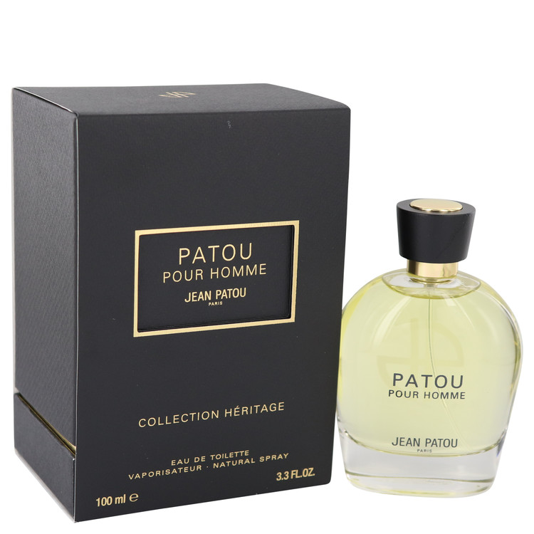 Patou Pour Homme by Jean Patou - Eau De Toilette Spray (Heritage Collection) 3.4 oz 100 ml for Men