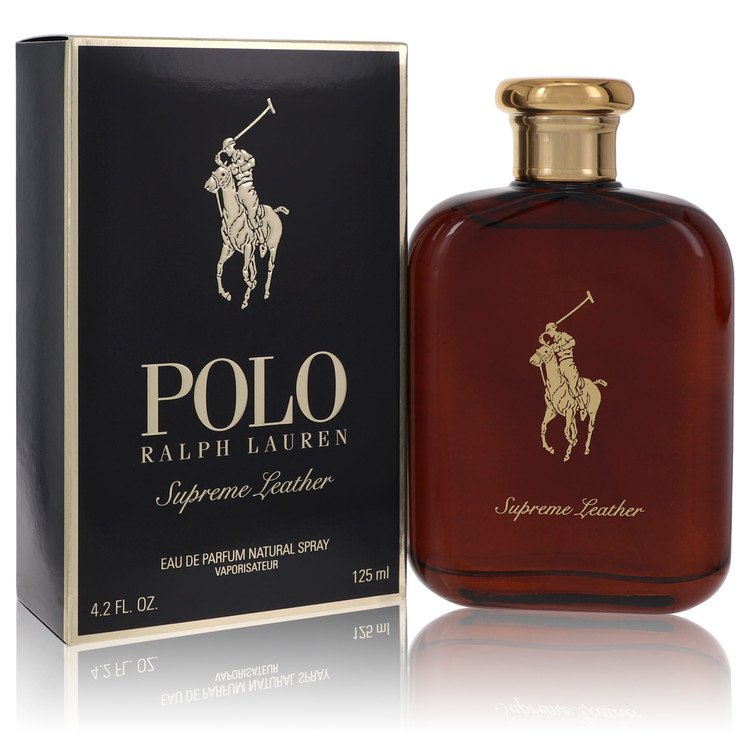 Polo Supreme Leather by Ralph Lauren - Eau De Parfum Spray 4.2 oz 125 ml for Men