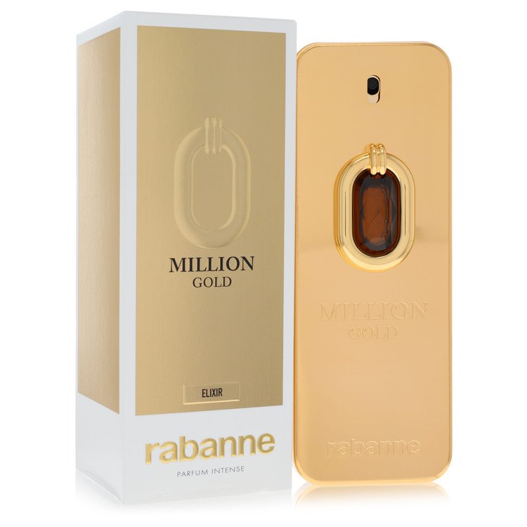 Authentic Paco Rabanne Million Gold Elixir Intense Parfum Intense Spray 6.8 oz Outlet Batch Verified Bottle