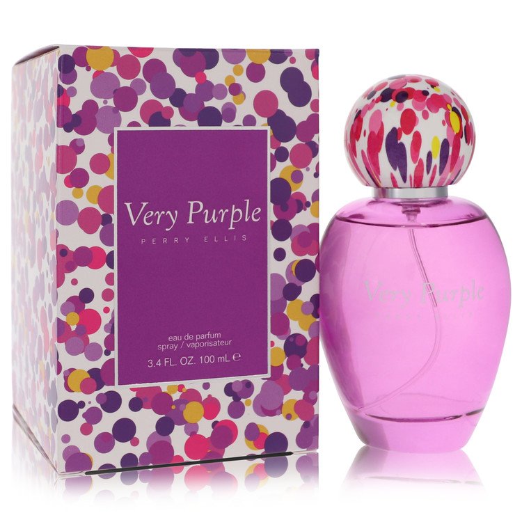 Perry Ellis Very Purple by Perry Ellis Women Eau De Parfum Spray 3.4 oz Image