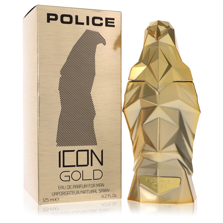 Police Icon Gold by Police Colognes Men Eau De Parfum Spray 4.2 oz Image