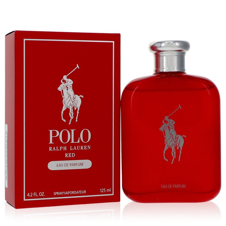 Polo Red by Ralph Lauren Men Eau De Parfum Spray 4.2 oz Image