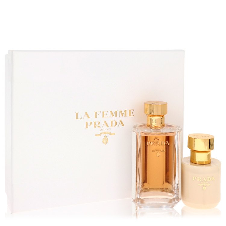 Prada La Femme by Prada Women Gift Set  3.4 oz Eau De Parfum Spray + 3.4 Satin Body Lotion Image