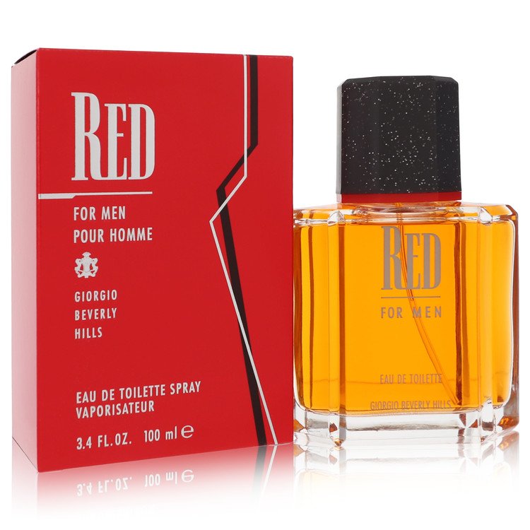 RED by Giorgio Beverly Hills - Eau De Toilette Spray 3.4 oz 100 ml for Men