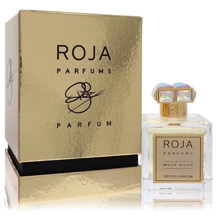 Roja Musk Aoud Crystal Pure Perfume 100 ml Extrait De Parfum Spray (Unisex) for Women