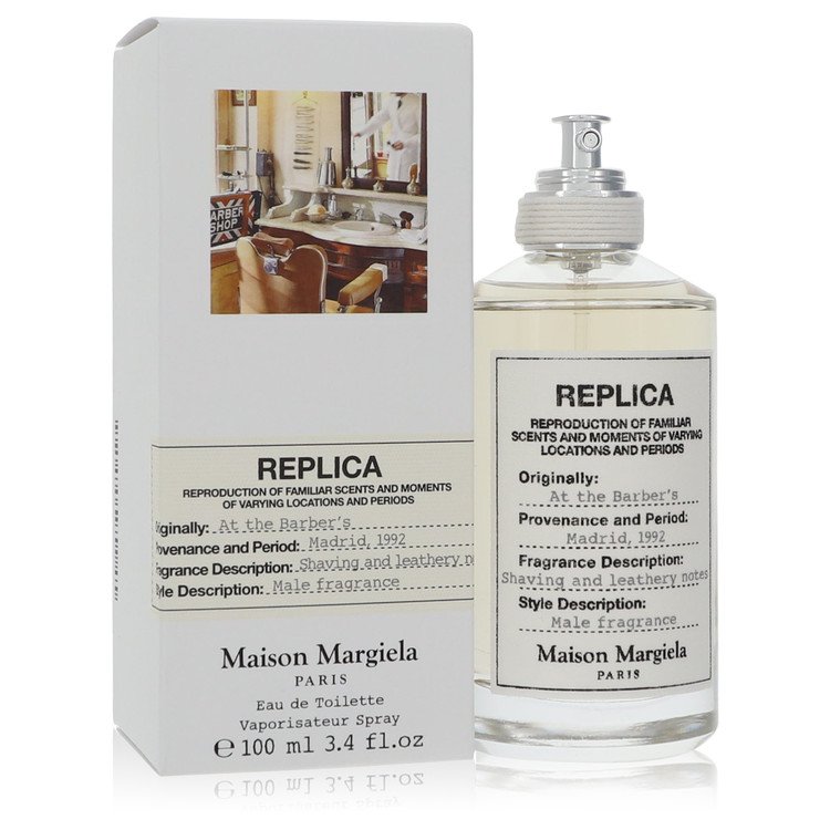 Replica At The Barber's by Maison Margiela - Eau De Toilette Spray 3.4 oz 100 ml for Men