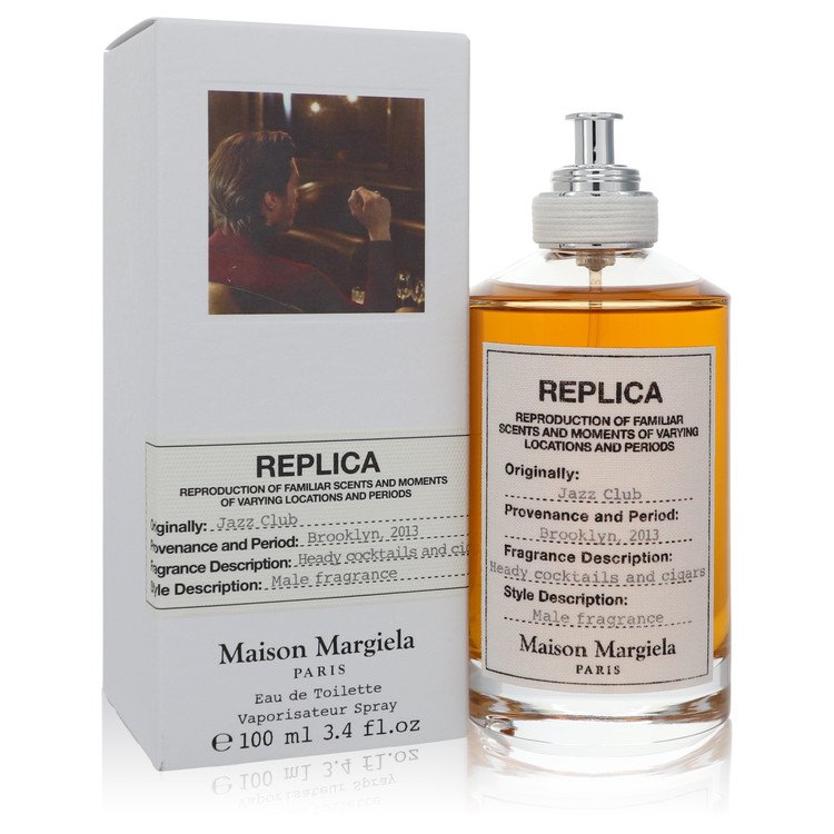 Replica Jazz Club by Maison Margiela Men Eau De Toilette Spray (Unisex) 3.4 oz Image