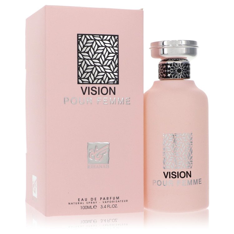 Rihanah Vision Pour Femme by Rihanah - Eau De Parfum Spray 3.4 oz 100 ml for Women
