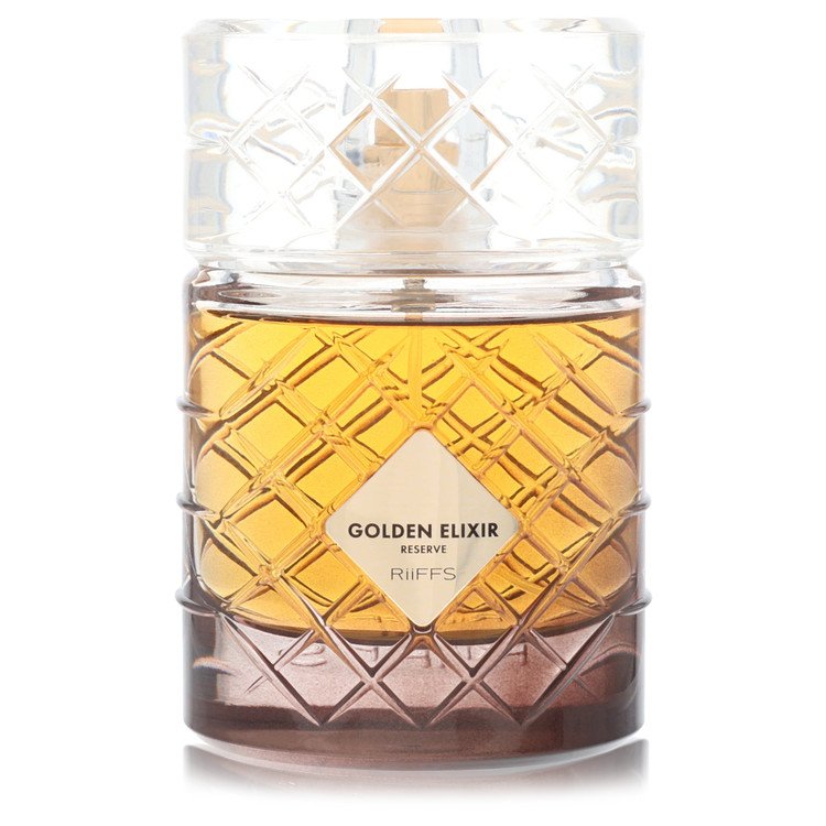 Riiffs Golden Elixir Reserve Pure Perfume 34 oz Extrait De Parfum Spray Unisex Unboxed for Men 27$