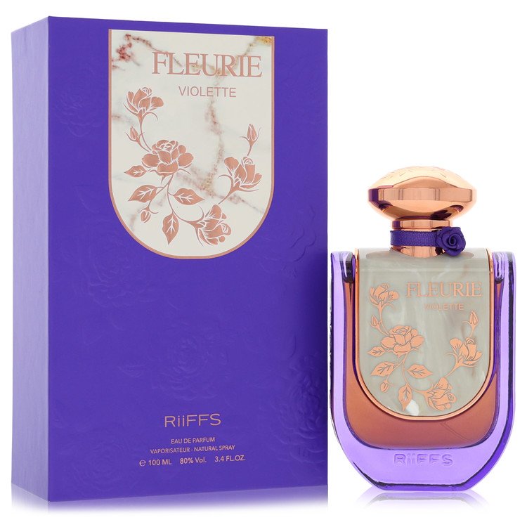 Authentic Riiffs Fleurie Violette Eau De Parfum Spray (Unisex) 3.4 oz Outlet Batch Verified Bottle