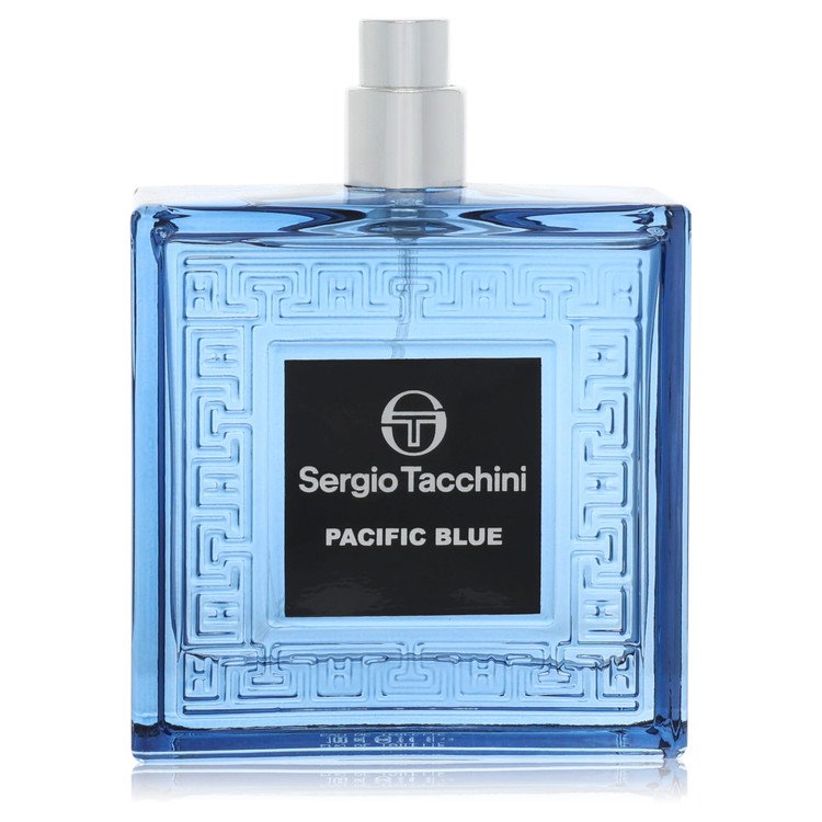 Sergio Tacchini Pacific Blue Cologne 100 ml EDT Spray (Tester) for Men