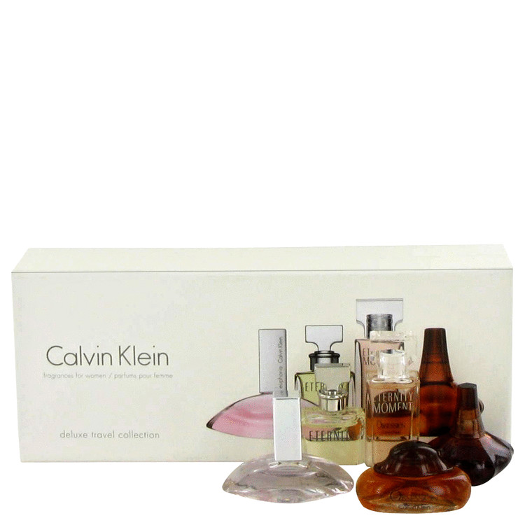 Secret Obsession Gift Set -- Gift Set - .17 oz Mini Obsession + .17 oz Mini Eternity Moment + .17 oz Mini Secret Obsession + .17 oz Mini Euphoria + .1