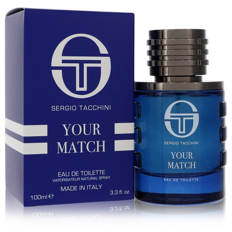Sergio Tacchini Your Match by Sergio Tacchini Men Eau De Toilette Spray 3.3 oz Image