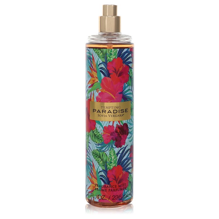 Sofia Vergara Tempting Paradise Perfume 8 oz Body Mist (Tester) for Women
