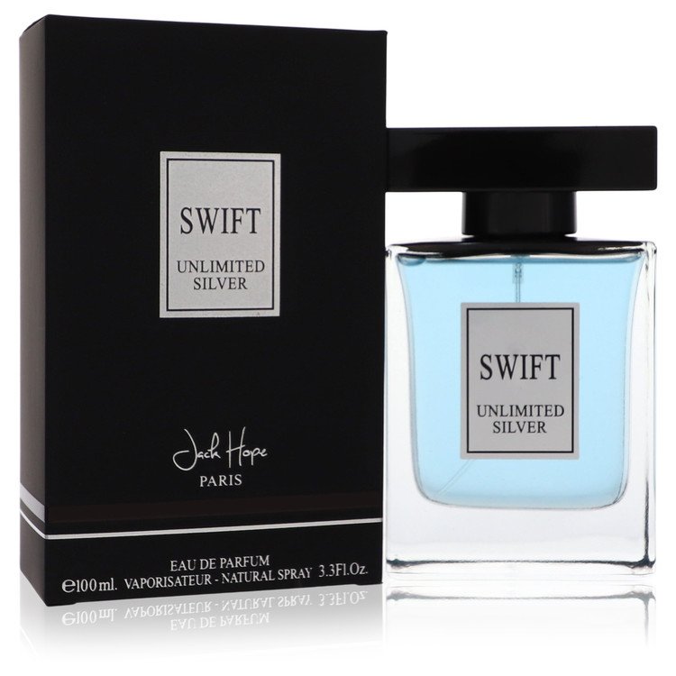 Swift Unlimited Silver Cologne by Jack Hope 3.3 oz EDP Spray for Men
