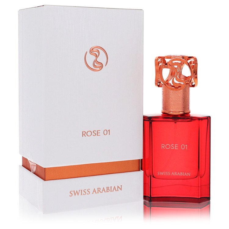 Swiss Arabian Rose 01 by Swiss Arabian - Eau De Parfum Spray (Unisex) 1.7 oz 50 ml
